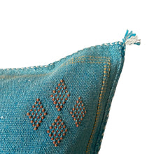 Load image into Gallery viewer, Moroccan Cactus Silk- Blue Pine - Truly Decorative