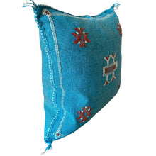 Load image into Gallery viewer, Moroccan Cactus Silk Pillow- Dejavu - Truly Decorative