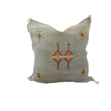 Load image into Gallery viewer, Moroccan Cactus Silk Pillow-XO - Truly Decorative