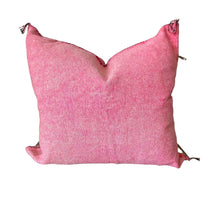 Load image into Gallery viewer, Moroccan Cactus Silk Pillow- Pinky - Truly Decorative

